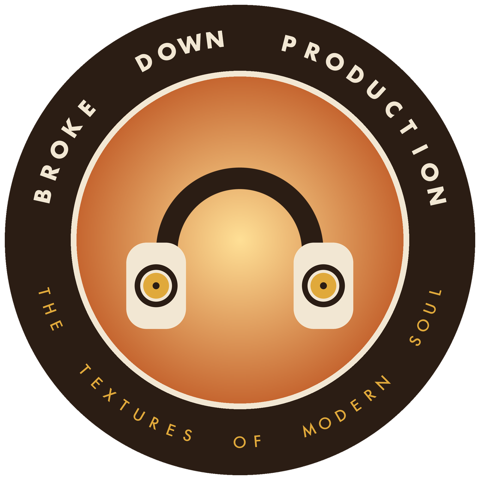 Broke Down Production headphones emblem